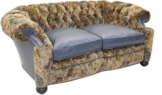 Old Hickory Tannery Hanover" Loveseat