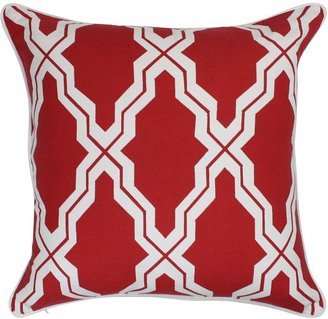 One Duck Two Marble Cushion, Marble Red