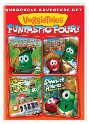 IDEA Big Veggie Tales: Funtastic Four - Quadruple Adventure Set