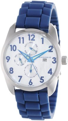 Android Men's AD493ABU Impetus 3 Multifunction MOP Blue Rubber Watch