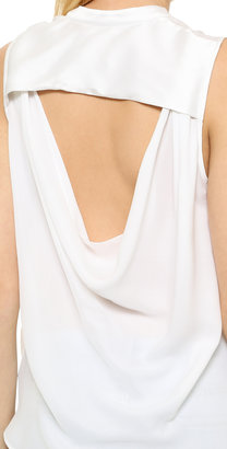 Alice + Olivia AIR by Back Cowl Top