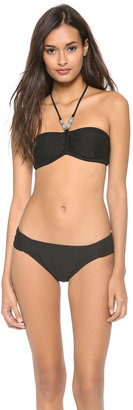 Shoshanna Tropezian Texture Bikini Top