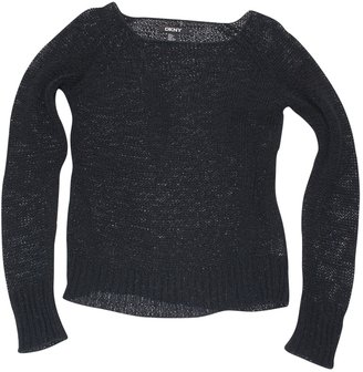 DKNY Black Knitted Blouse