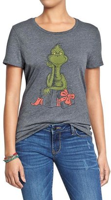 Old Navy Women's Dr. Seuss' How the Grinch Stole Christmas Tees