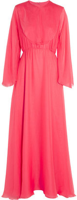 Valentino Silk-chiffon gown