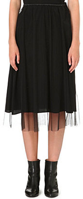 Maison Martin Margiela 7812 MAISON MARTIN MARGIELA Silk and tulle skirt