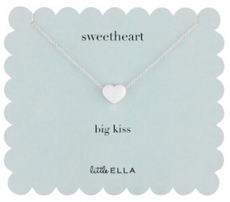 Little Ella Children's Heart Silver Plated Necklace LE699