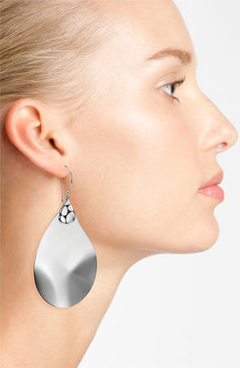 John Hardy 'Kali Silver' Large Teardrop Earrings