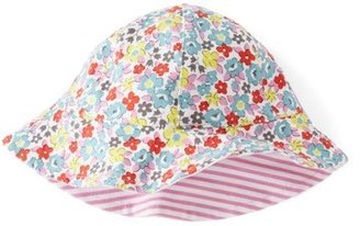 Mini Boden Print Reversible Sun Hat (Baby Girls)