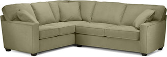 JCPenney Fabric Possibilities Track-Arm 2-pc. Right-Arm Sleeper Sofa Sectional