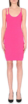 Moschino Cheap & Chic Moschino Cheap And Chic Textured bodycon strap dress