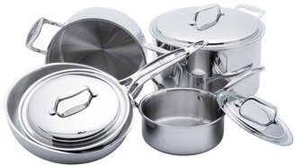 USA Pan 5-Ply Stainless-Steel Cookware Set, 8-piece