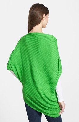 Chaus Ruched Sleeve Boatneck Sweater