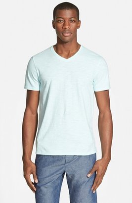 Vince Slub Jersey Cotton V-Neck T-Shirt