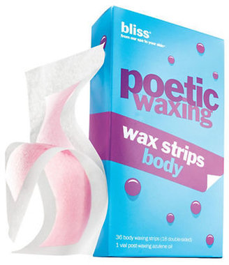 Bliss Poetic Waxing Body Strips-NO COLOUR-One Size