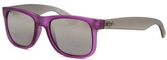 Ray-Ban Men's Justin Wayfarer Purple Sunglasses