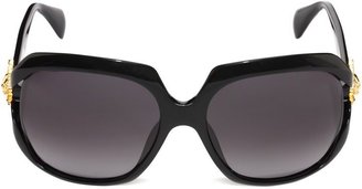 Alexander McQueen Sun Skull Squared Sunglasses