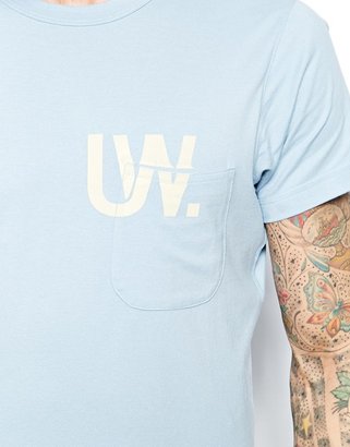 Universal Works T-Shirt with Logo Pocket