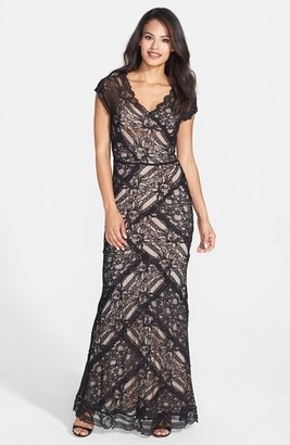 Nicole Miller Lace Gown