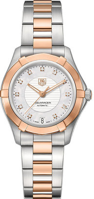 Tag Heuer Aquaracer Diamond Dial Watch 34mm