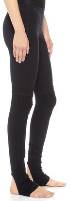 So Low SOLOW Foothole Leggings with Thermal Legwarmers