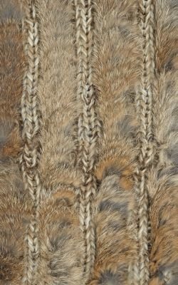 Hat Attack Fur-Embellished Cowl-Brown
