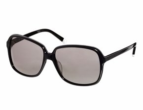 CK Calvin Klein Square Frame Sunglasses - 001 black