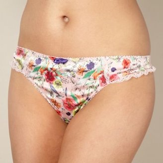 Ted Baker Pink floral thong