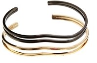 ASOS Wave Cuff Bracelet Pack - Multi