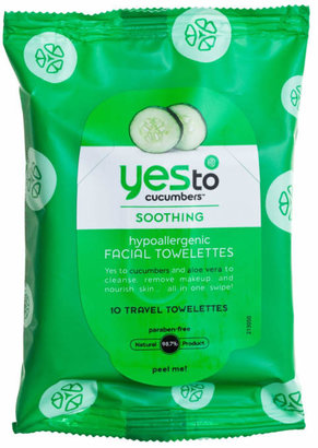 Ulta Yes to Cucumbers On-The-Go Facial Towelettes