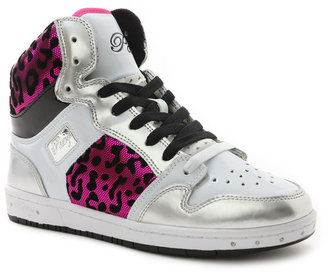 Pastry White & Pink Cheetah Glam Pie Hi-Top Sneaker