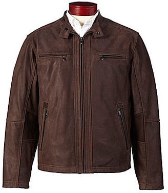 Roundtree & Yorke Buffalo Leather Jacket