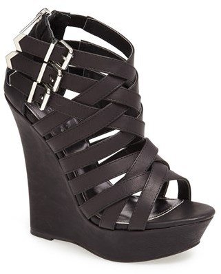 Kylie Minogue Kendall & Kylie Madden Girl 'Fortune' Wedge Sandal