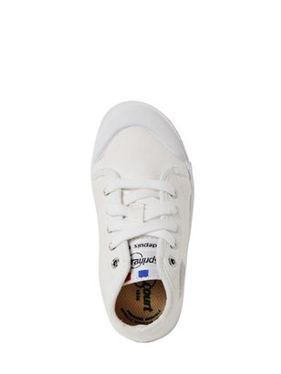 Spring Court Cotton Canvas High Top Sneakers