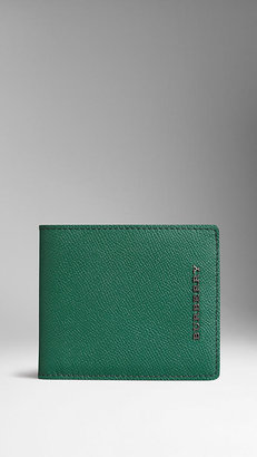 Burberry Colour Coated London Leather ID Wallet