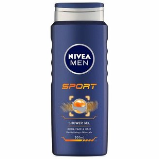 Nivea Sport Shower Gel For Body, Face and Hair 500 mL