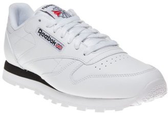 Reebok New Mens White Classic Leather Trainers Retro Lace Up