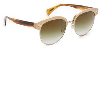 Oliver Peoples Shaelie Mirrored Sunglasses