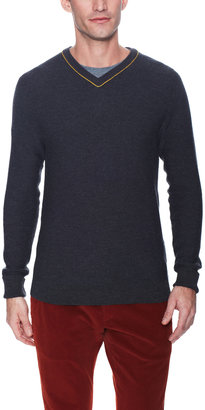 Relwen Link Stich V-Neck Sweater