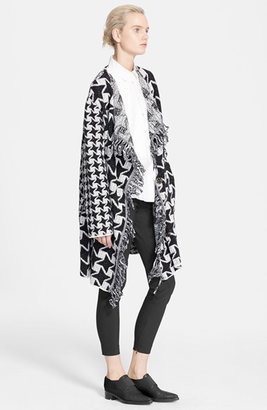 Stella McCartney Checkered Blanket Wool Coat