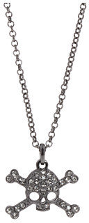 Vivienne Westwood Diamante Skull Necklace