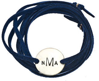 Jenny Present Navy Blue Lauren Wrap Bracelet