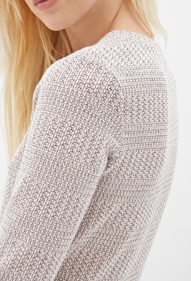 Forever 21 open-knit cropped sweater