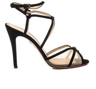 Charlotte Olympia Isadora suede sandals