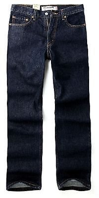Levi's Nwt 550-0216 Size 33 X 32 Levis Relax Fit Jeans Rinsed Indigo Mens Jean