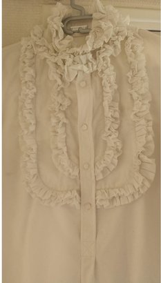 Alexis Mabille White Cotton Dress