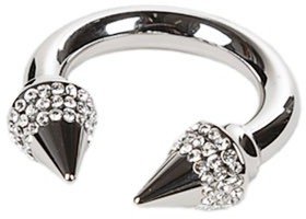 Vita Fede Titan Crystal Ring - Silver/Clear