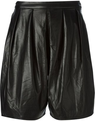 Labour Of Love 'The Leather Multipleat' shorts