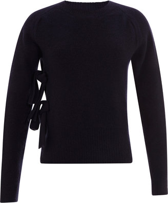 J.W.Anderson Bow-Detailed Wool Sweater