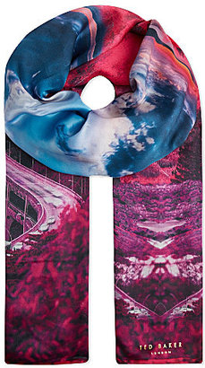 Ted Baker Saanvi Road To Nowhere silk scarf